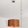 Suspension Nivel Nickel Mat, 1 Lumiere