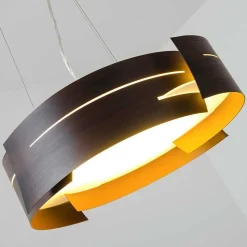 Suspension Novara Brun, 3 Lumieres