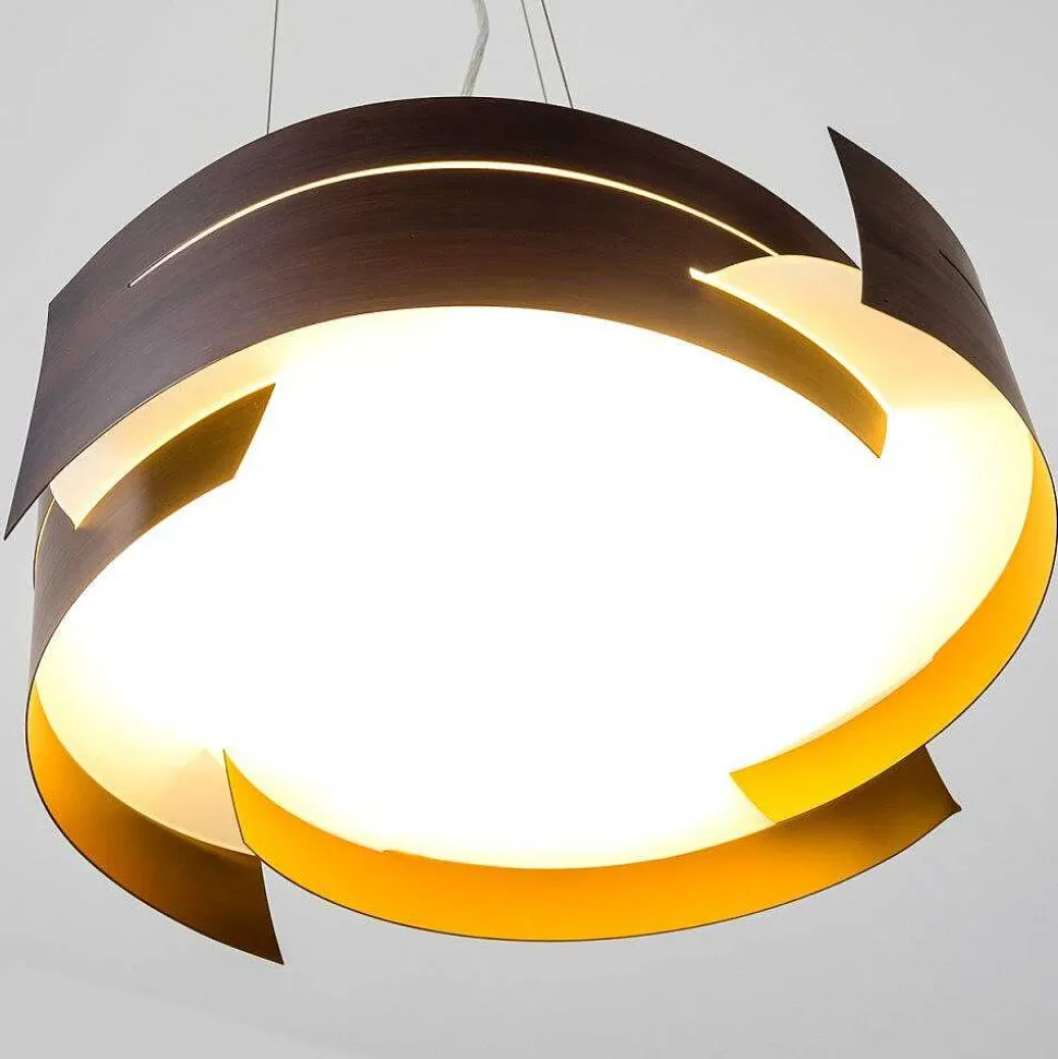 Suspension Novara Brun, 3 Lumieres