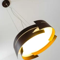 Suspension Novara Brun, 3 Lumieres