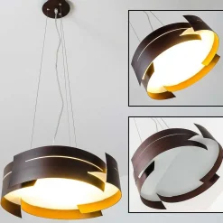 Suspension Novara Brun, 3 Lumieres