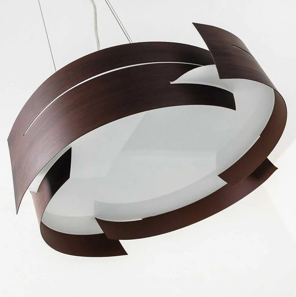 Suspension Novara Brun, 3 Lumieres