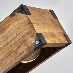 Suspension Olomouc Ecru, Noir, 4 Lumieres