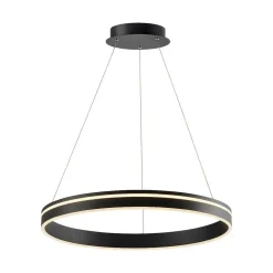Suspension Paul Neuhaus Q-Vito Led Anthracite, 1 Lumiere, Telecommandes