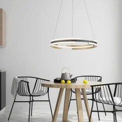 Suspension Paul Neuhaus Q-Beluga Led Or, 1 Lumiere, Telecommandes