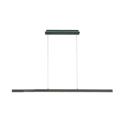 Suspension Paul-Neuhaus Q-Arian Led Anthracite, 4 Lumieres, Telecommandes