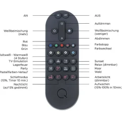 Suspension Paul-Neuhaus Q-Etienne Led Acier Brosse, 3 Lumieres, Telecommandes