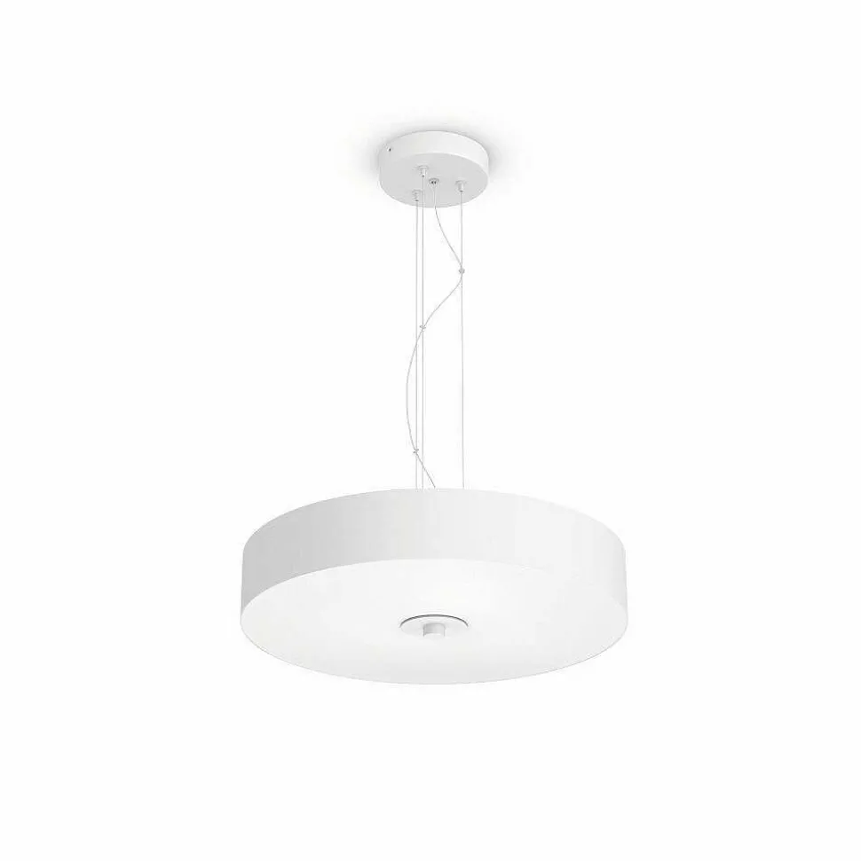Suspension Philips Hue Fair Led Blanc, 1 Lumiere, Telecommandes