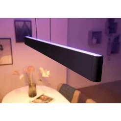 Suspension Philips Hue White & Color Ambiance Ensis Led Noir, 2 Lumieres, Changeur De Couleurs