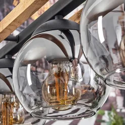 Suspension Podre Ecru, 4 Lumieres