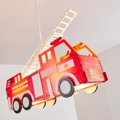 Suspension Praya Rouge, 2 Lumieres