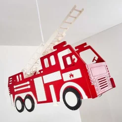 Suspension Praya Rouge, 2 Lumieres