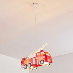 Suspension Praya Rouge, 2 Lumieres