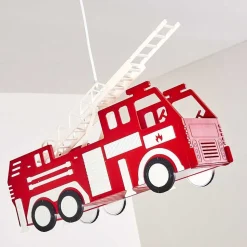 Suspension Praya Rouge, 2 Lumieres