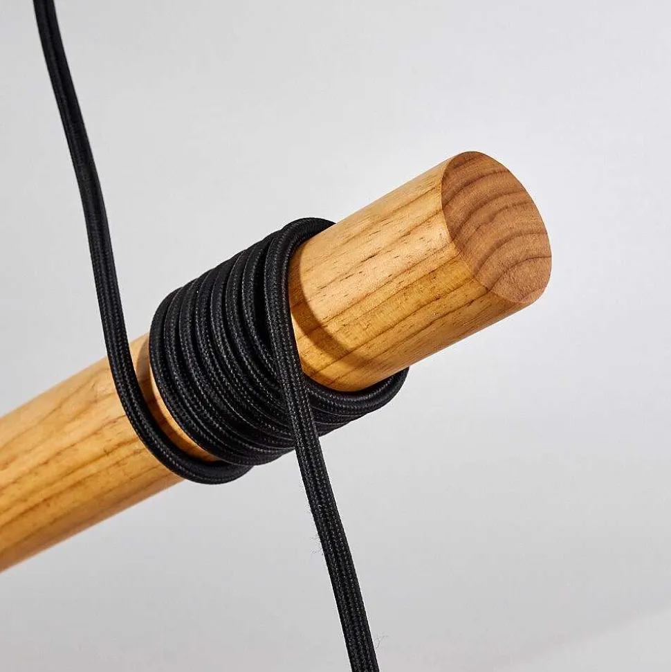 Suspension Sambia Brun, Noir, 4 Lumieres