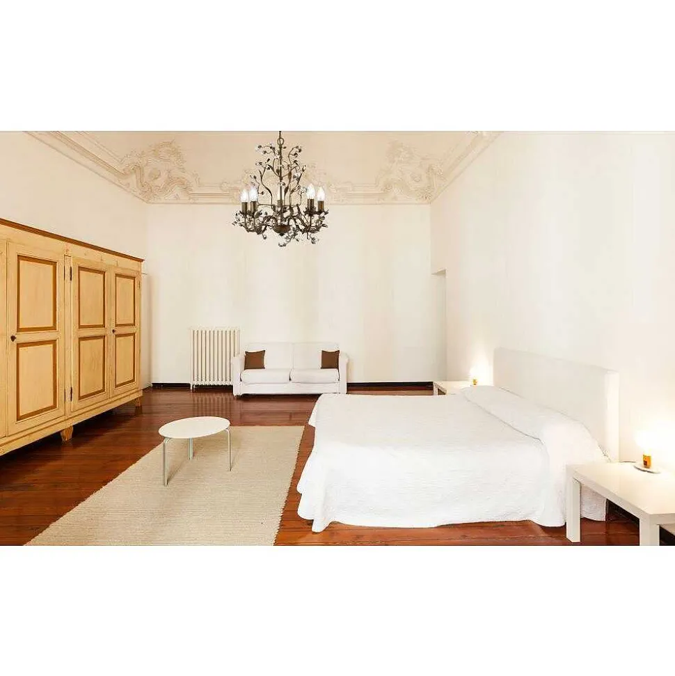 Suspension Searchlight Almandite Brun, Or, 5 Lumieres