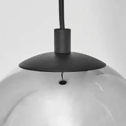 Suspension Sernf Noir, 1 Lumiere