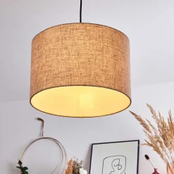 Suspension Shiburg Bois Clair, 1 Lumiere