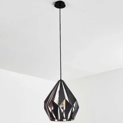 Suspension Situk Cuivre, Noir, 1 Lumiere