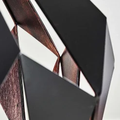 Suspension Situk Cuivre, Noir, 1 Lumiere