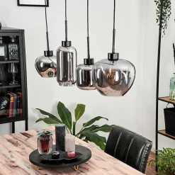 Suspension Talok Fume, 4 Lumieres