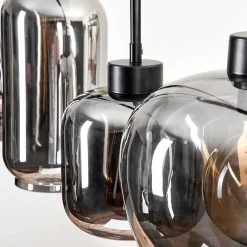 Suspension Talok Fume, 4 Lumieres