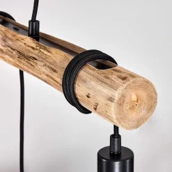 Suspension Toleda Ecru, Noir, 3 Lumieres