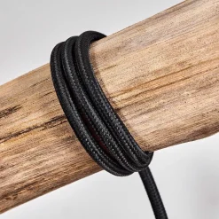 Suspension Toleda Ecru, Noir, 3 Lumieres