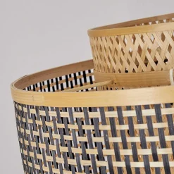 Suspension Tunga Noir, 1 Lumiere