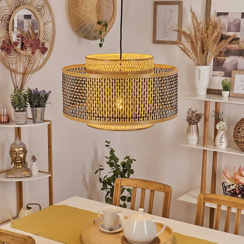 Suspension Tunga Noir, 1 Lumiere