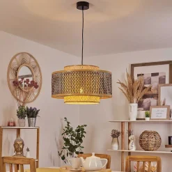 Suspension Tunga Noir, 1 Lumiere