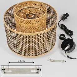 Suspension Tunga Noir, 1 Lumiere