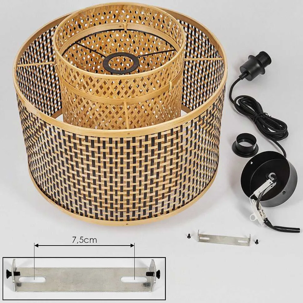 Suspension Tunga Noir, 1 Lumiere