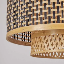 Suspension Tunga Noir, 1 Lumiere