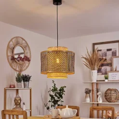 Suspension Tunga Noir, 1 Lumiere