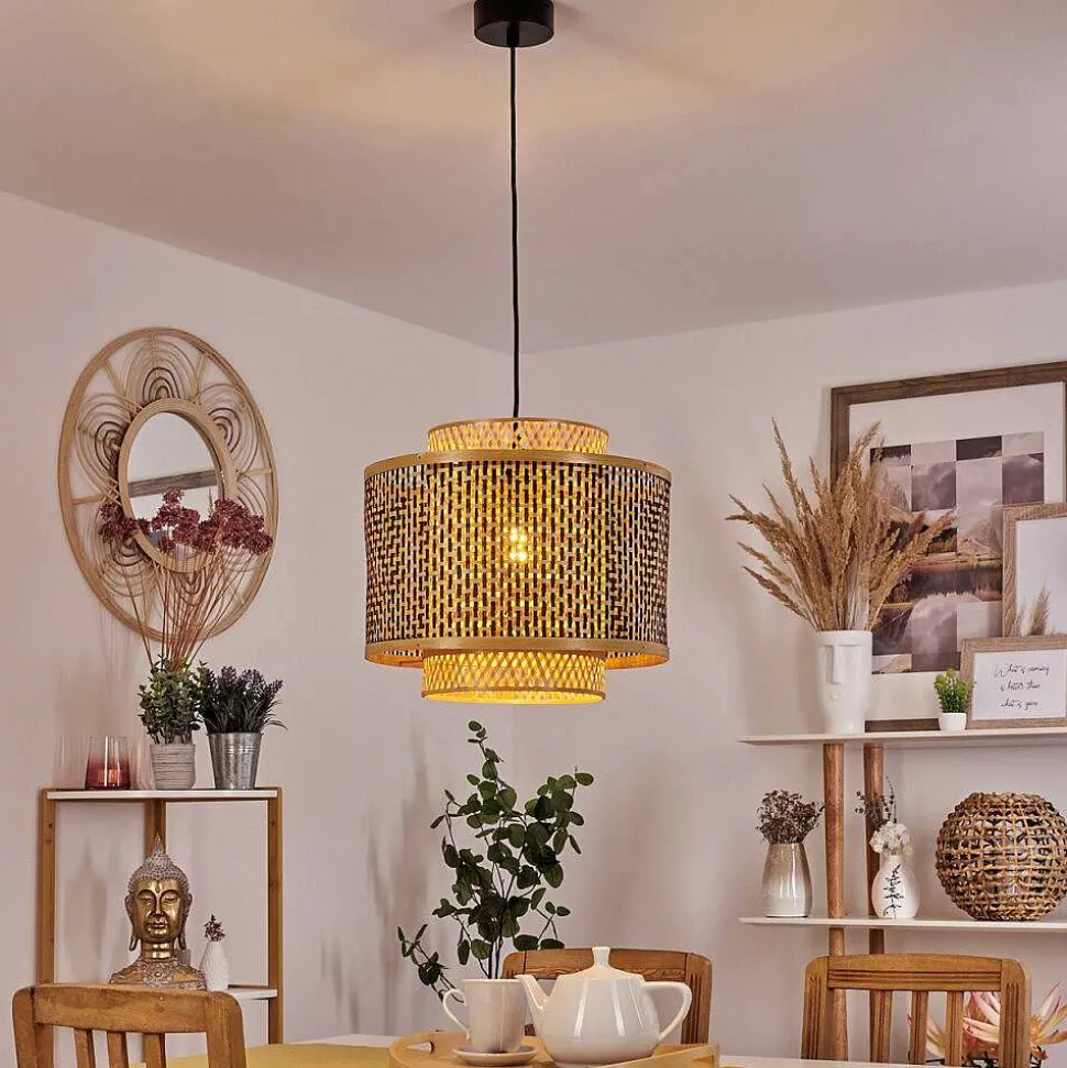 Suspension Tunga Noir, 1 Lumiere