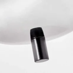 Suspension Verbania Ecru, Noir, 4 Lumieres