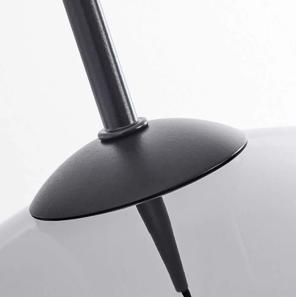 Suspension Verre 15 Cm, 20 Cm, 25 Cm, 30Cm Koyoto Chrome, Fume, 5 Lumieres