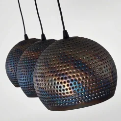 Suspension Wildervanksterdallen Noir, 3 Lumieres