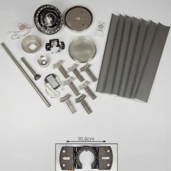 Ventilateur De Plafond Aargaard Acier Inoxydable, Telecommandes