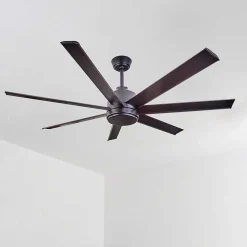 Ventilateur De Plafond Aargaard Noir, Telecommandes