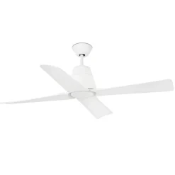 Ventilateur De Plafond Faro Barcelona Typhoon Blanc, 1 Lumiere