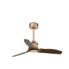 Ventilateur De Plafond Faro Barcelona Just Fan Cuivre, Telecommandes