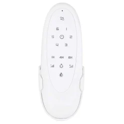 Ventilateur De Plafond Globo Viviana Led Nickel Mat, 1 Lumiere, Telecommandes