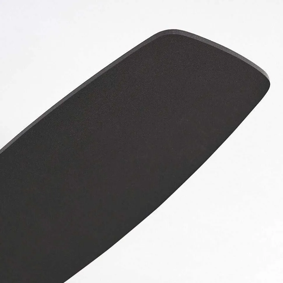 Ventilateur De Plafond Irving Chrome, Gris, Bois Clair, 5 Lumieres