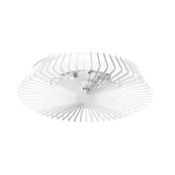 Ventilateur De Plafond Mantra Himalaya Led Blanc, 1 Lumiere, Telecommandes