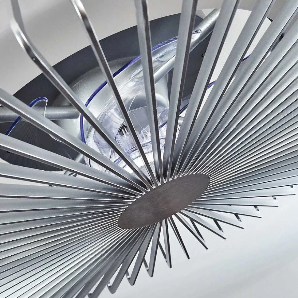 Ventilateur De Plafond Rivarotta Led Blanc, 1 Lumiere, Telecommandes