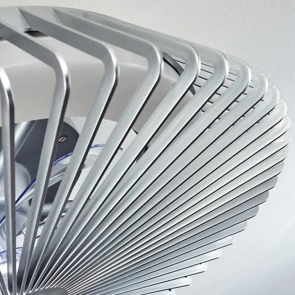 Ventilateur De Plafond Rivarotta Led Blanc, 1 Lumiere, Telecommandes