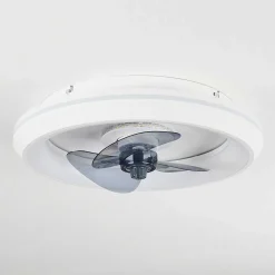 Ventilateur De Plafond Tirkkala Led Blanc, 1 Lumiere