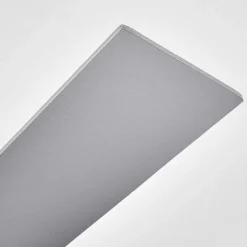 Ventilateur De Plafond Valletta Chrome, Argente, Blanc, 1 Lumiere